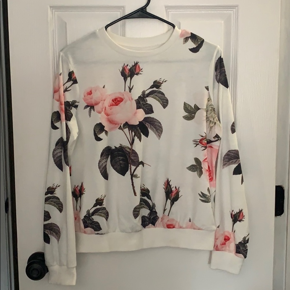 Floral Sweatshirt